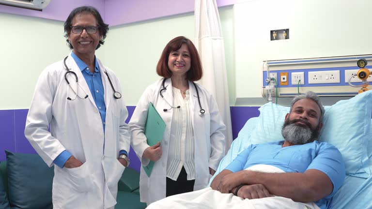 Professional doctor consulting with patient about kidney health
